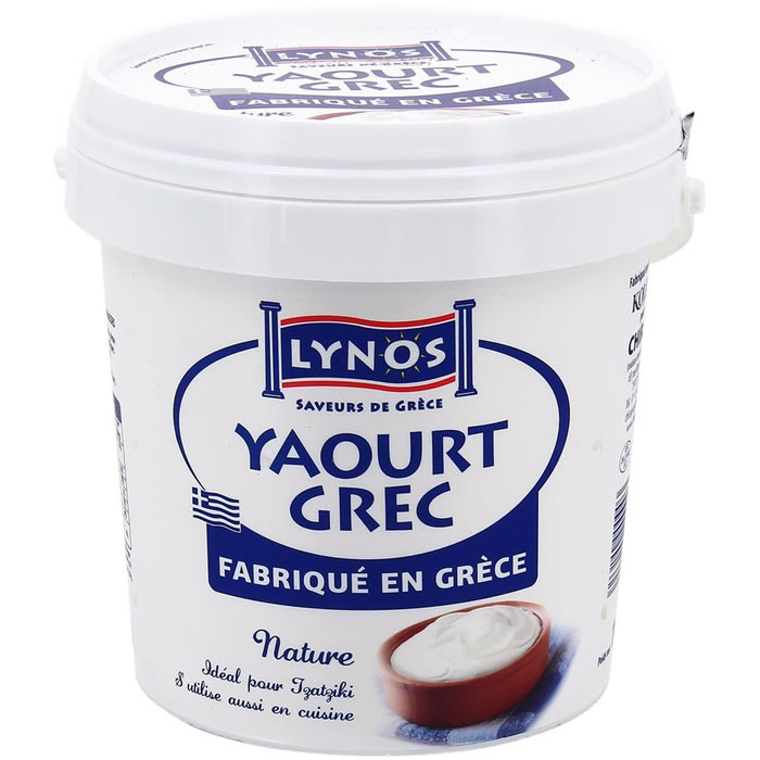 LYNOS Yaourt grec au lait de vache