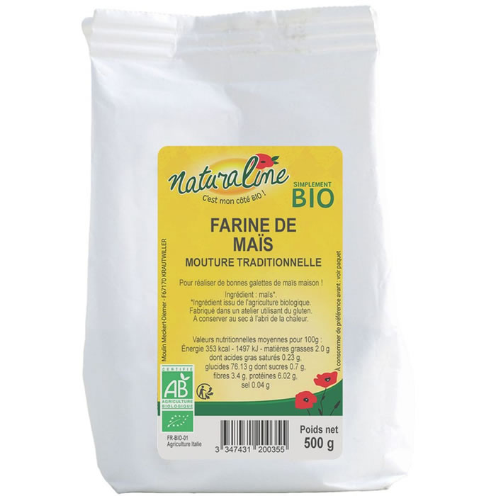 NATURALINE Farine de maïs bio