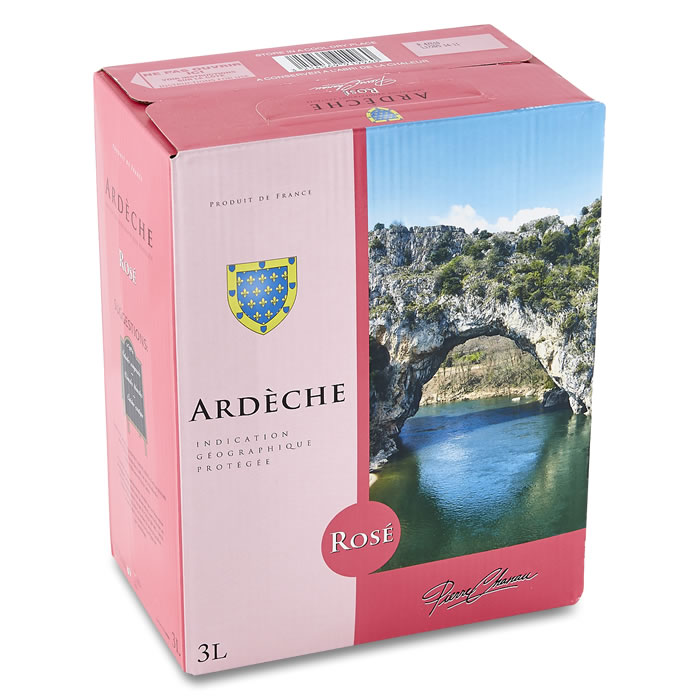 ARDECHE - IGP Pierre-Chanau Vin rosé