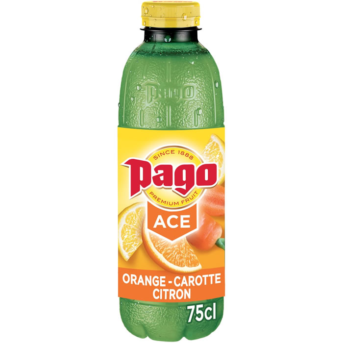 PAGO Ace Jus d'orange, carotte et citron