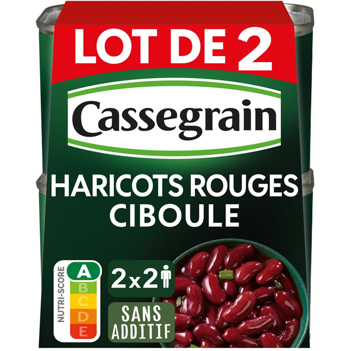 CASSEGRAIN Haricots rouges