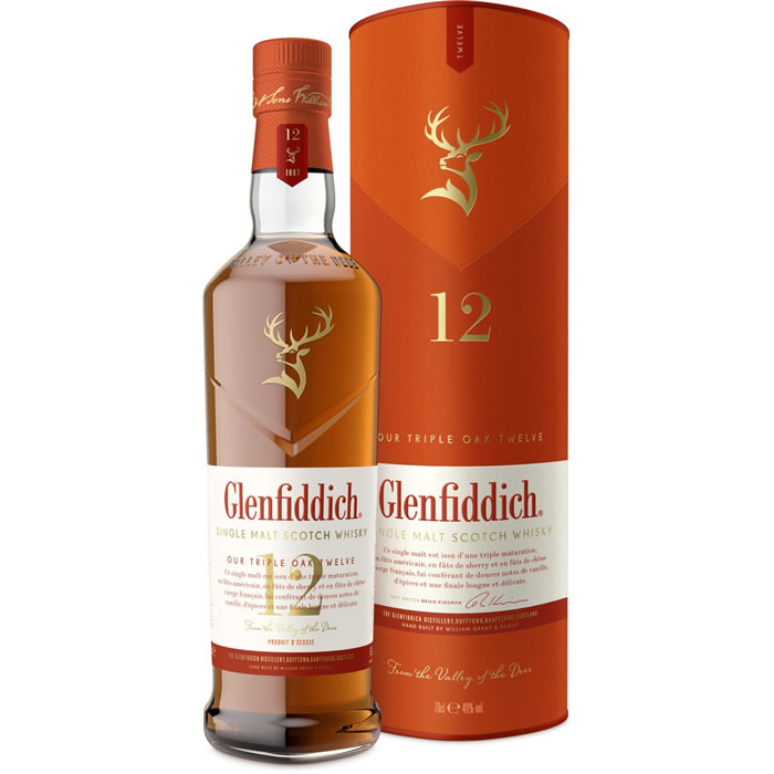 GLENFIDDICH Triple Oak 12 ans Scotch whisky single malt