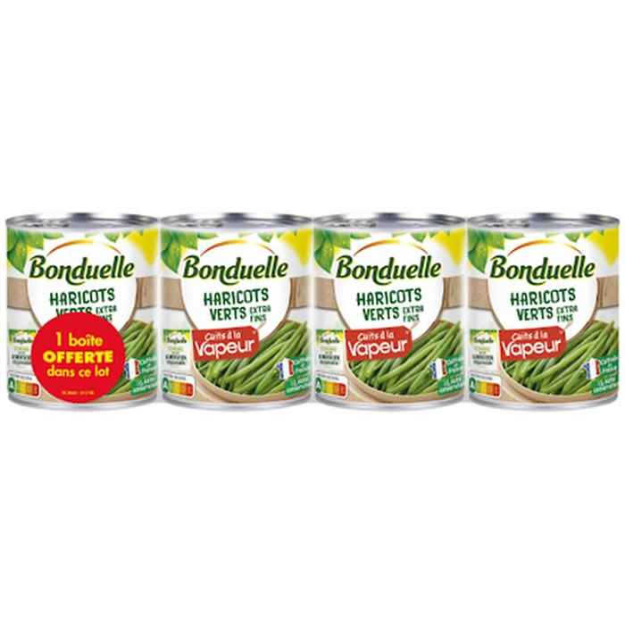 BONDUELLE Haricots verts extra-fins