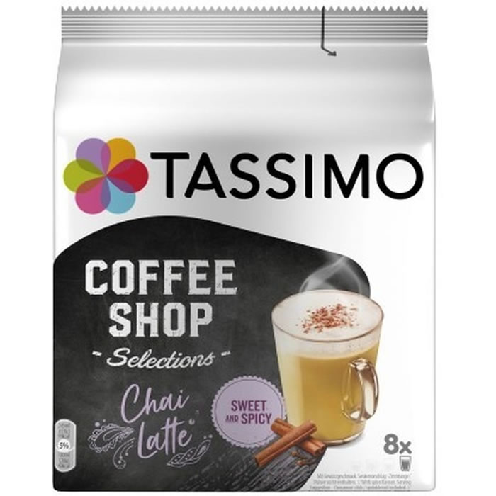 TASSIMO : Coffee Shop - Dosettes de café chai latte - chronodrive