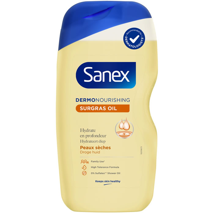 SANEX Dermo Nourishing Huile douche surgras nourrissante