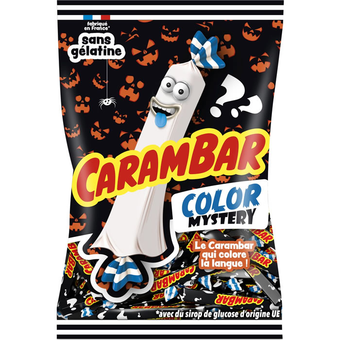 CARAMBAR Color Mystery Bonbons tendres aromatisés
