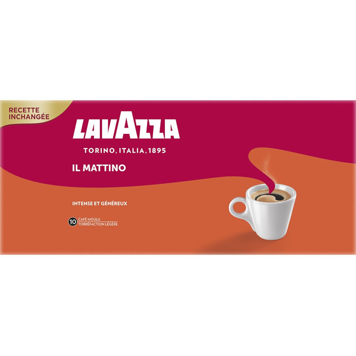 LAVAZZA Il Mattino Café moulu N°10