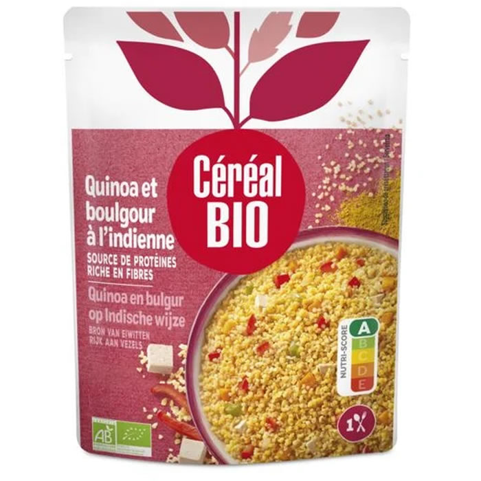 CEREAL BIO Quinoa et boulgour à l'indienne bio