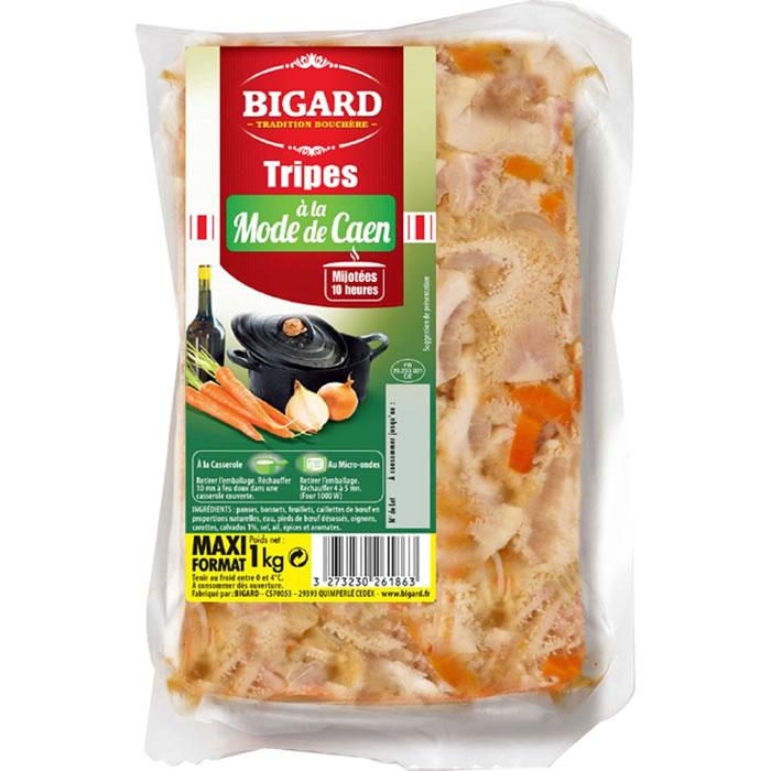 BIGARD Tripes de boeuf à la mode de Caen