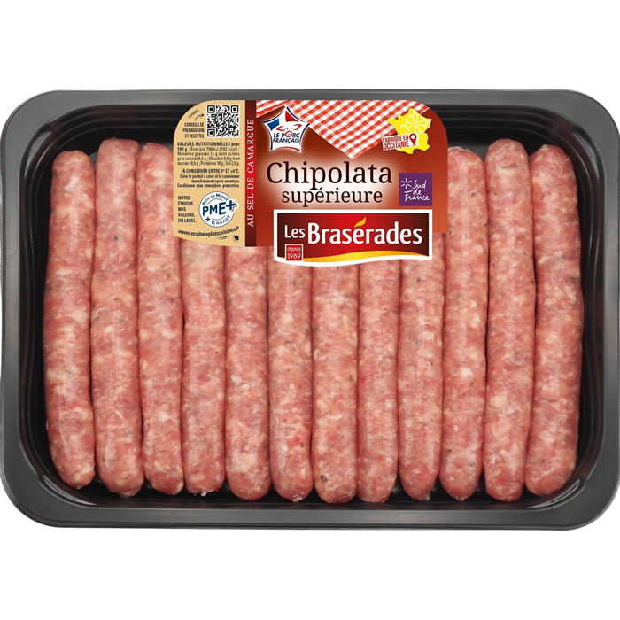 LES BRASERADES Chipolatas supérieures