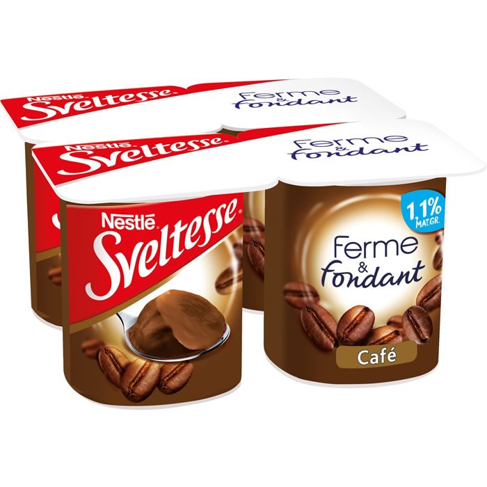 SVELTESSE Spécialités laitières au Café
