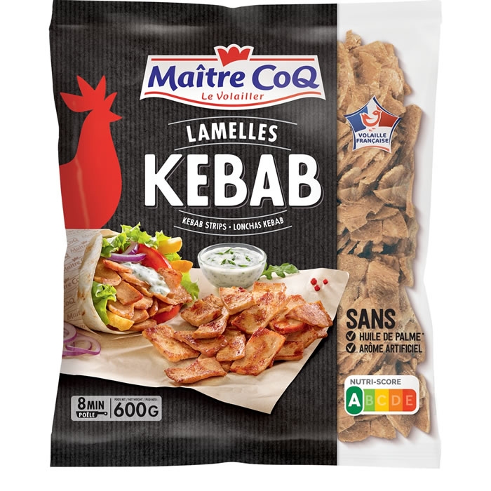 MAITRE COQ Viande de Kebab en lamelles