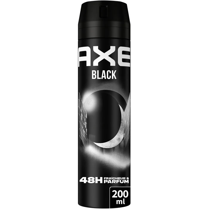 AXE Black Déodorant spray homme baies noires et bois de cèdre 48h