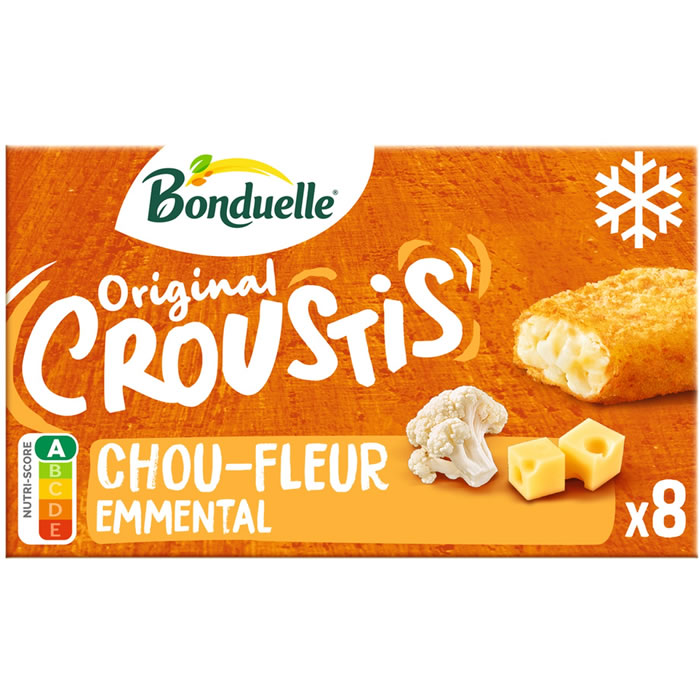 BONDUELLE Croustis de Légumes Chou-fleur et fromage panés