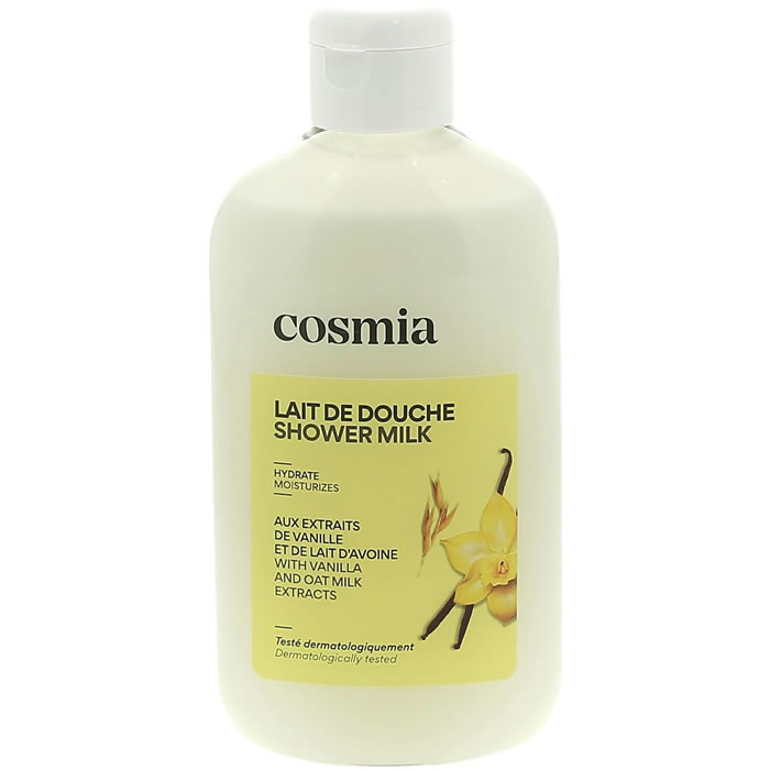 COSMIA Crème douche aux extraits de vanille et lait d'avoine
