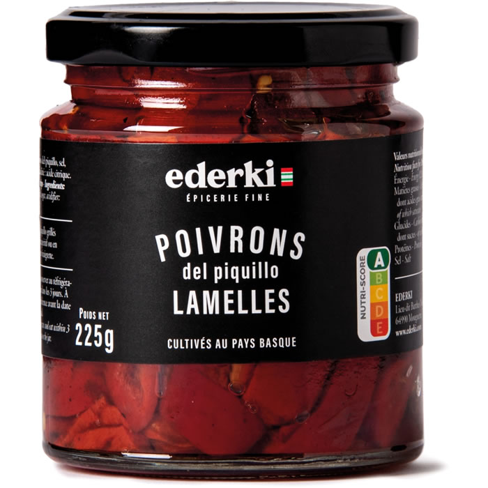EDERKI Poivrons en lamelles