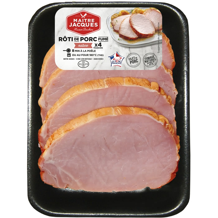 MAITRE JACQUES Rôti de porc fumé