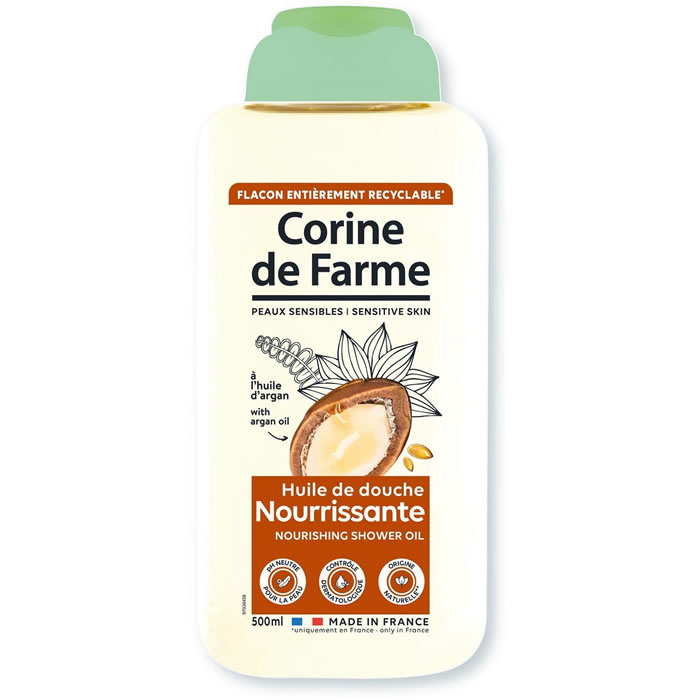 CORINE DE FARME Huile douche nourissante à l'huile d'argan