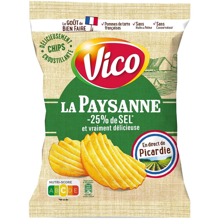 VICO Chips paysannes nature