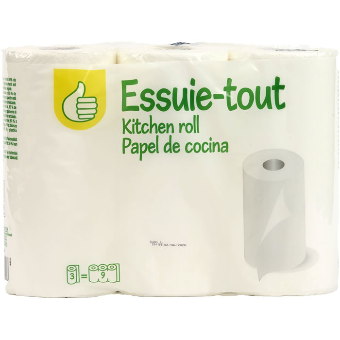 AUCHAN Essentiel Essuie-tout