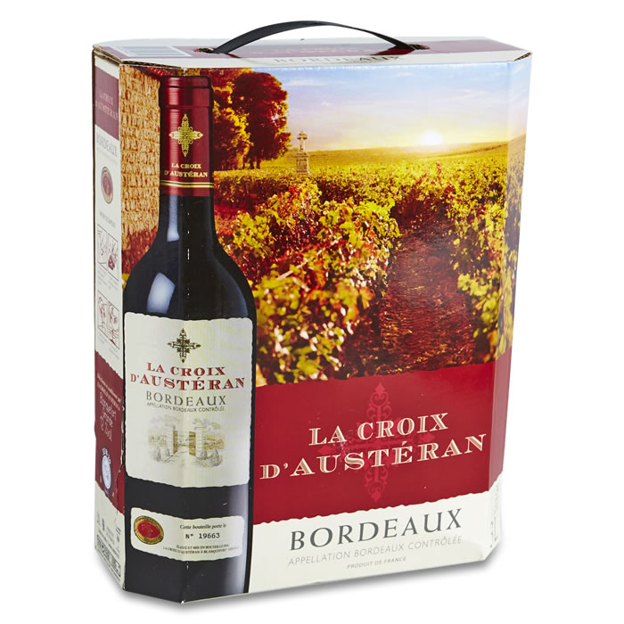 BORDEAUX - AOP La Croix D'Austeran Vin rouge