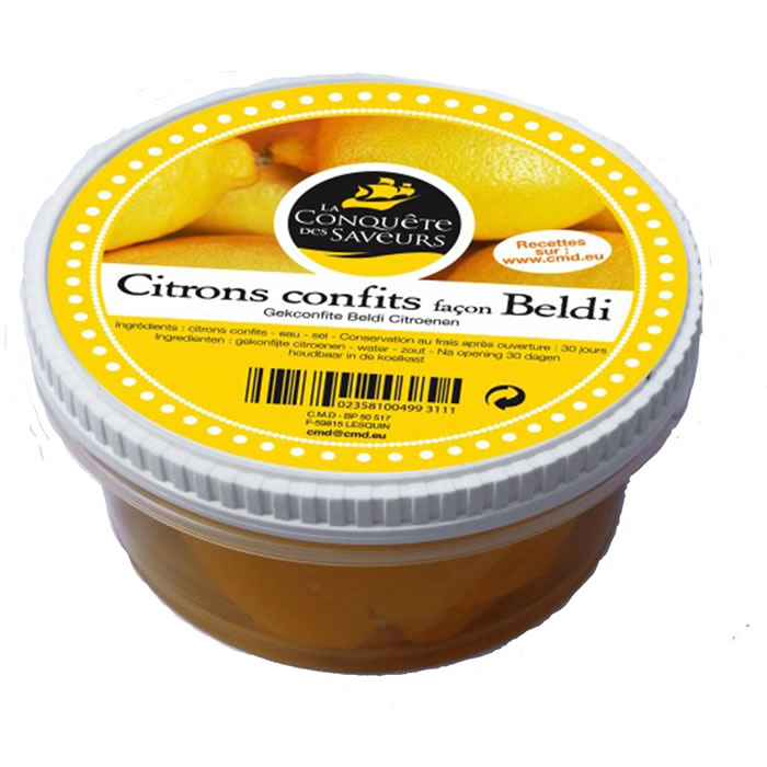 LA CONQUETE DES SAVEURS Citrons confits façon Beldi