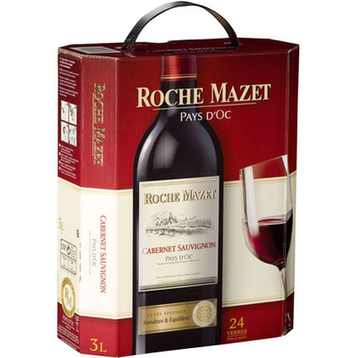 CABERNET SAUVIGNON - IGP Roche Mazet Vin rouge