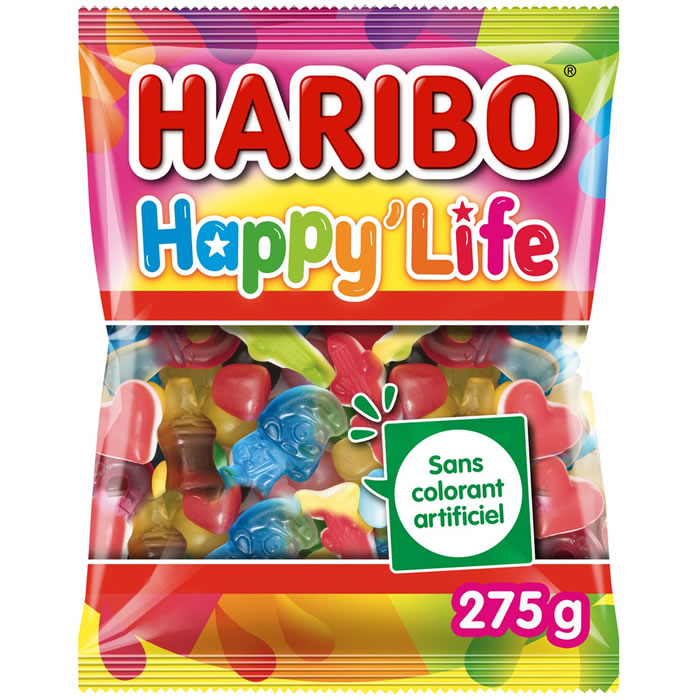 HARIBO Happy'Life Assortiment de bonbons