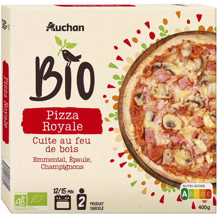 AUCHAN Pizza royale bio