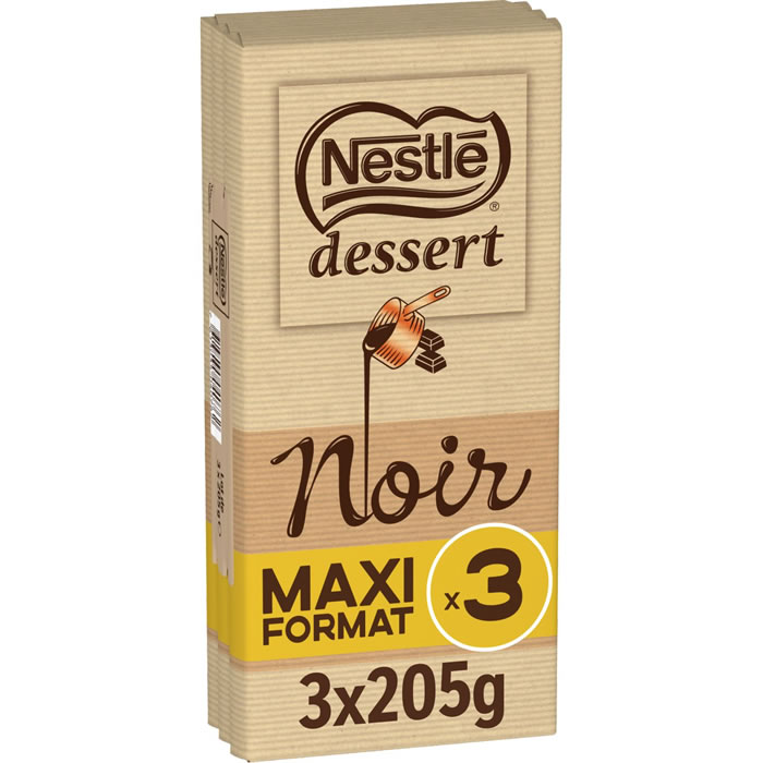 NESTLE Dessert Tablette de chocolat noir pâtissier