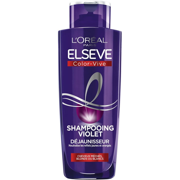 ELSEVE Color-Vive Shampoing violet déjaunisseur