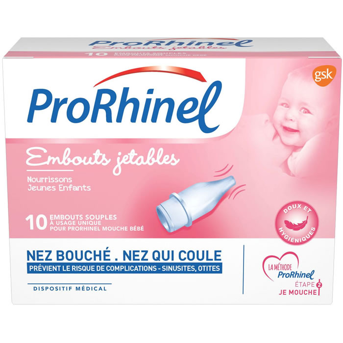 PRORHINEL Embouts jetables souples