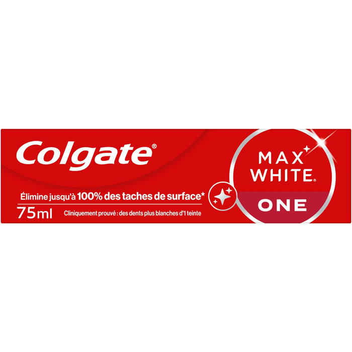 COLGATE Max White One Dentifrice blancheur à la menthe