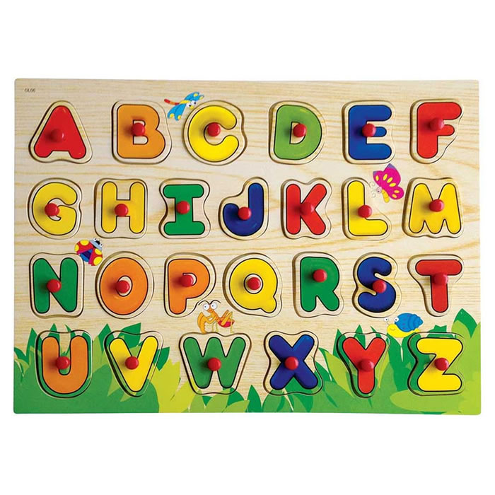 JOUETS Puzzle alphabet en bois
