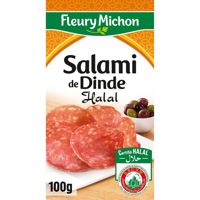 FLEURY MICHON Salami de dinde halal