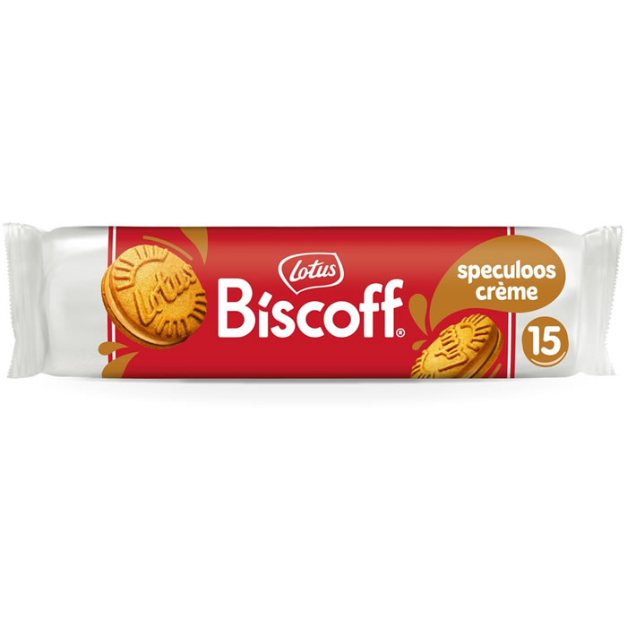 LOTUS Biscoff Biscuits spéculoos fourrés à la crème spéculoos