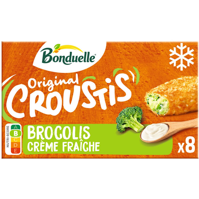 BONDUELLE Croustis de Légumes Brocolis et fromage panés