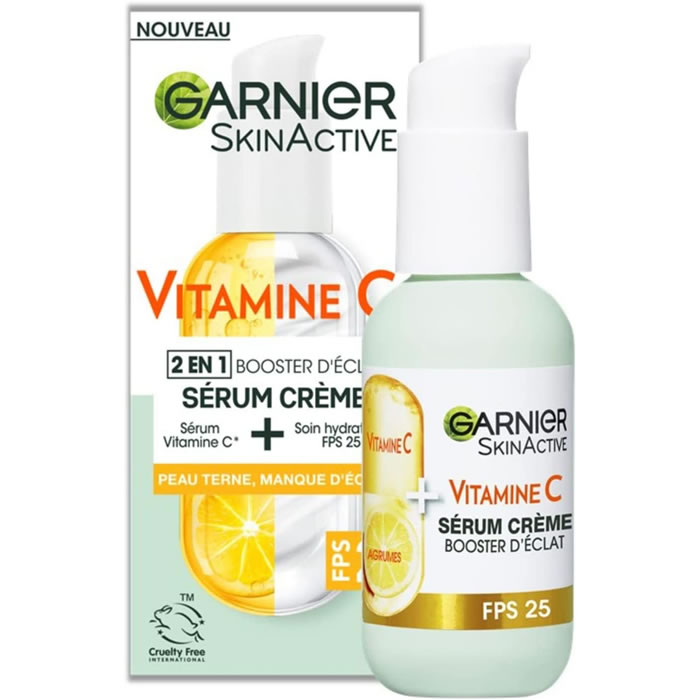 GARNIER Skin Active Soin sérum hydratant à la vitamine C