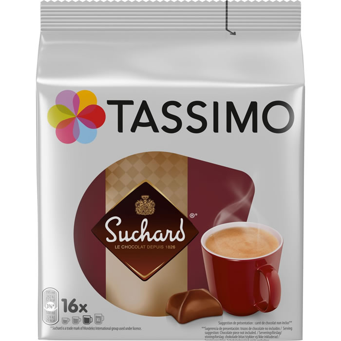 TASSIMO Suchard Dosettes pour chocolat chaud