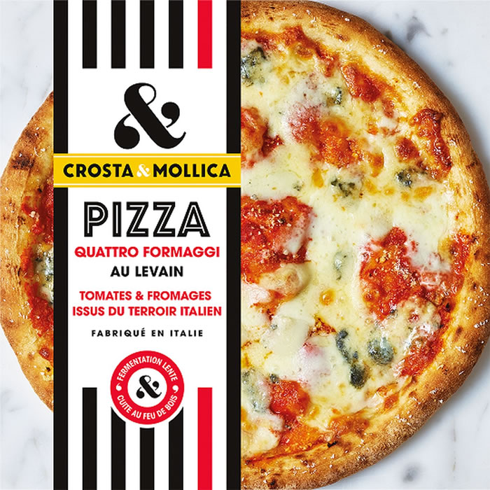 CROSTA & MOLLICA Pizza aux 4 fromages