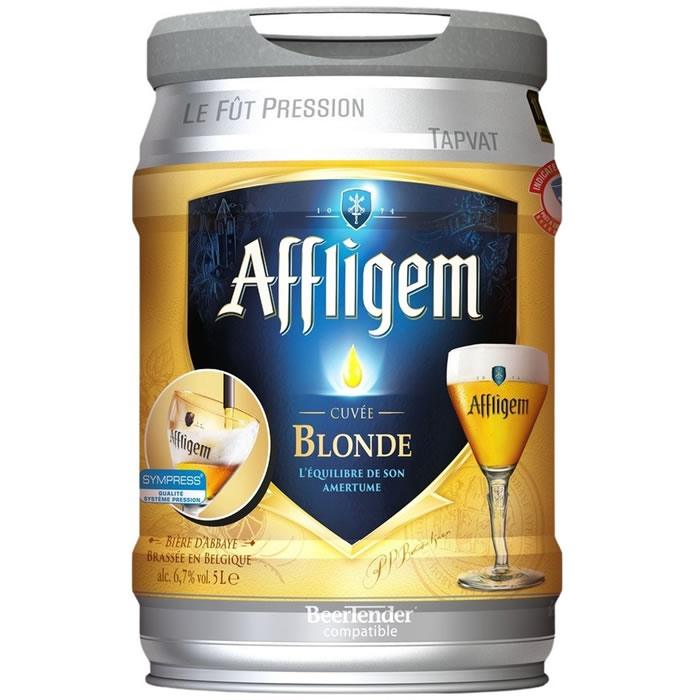 AFFLIGEM D'Abbaye - Beertender Fût de bière blonde