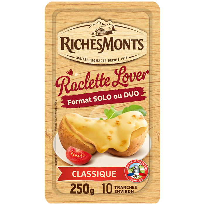 RICHES MONTS Fromage à raclette nature