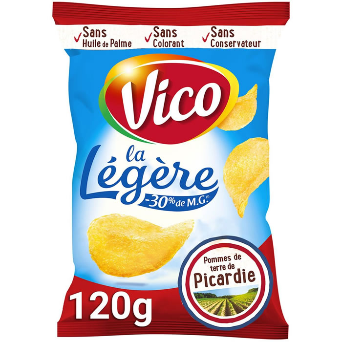 VICO La Légère Chips allégés nature