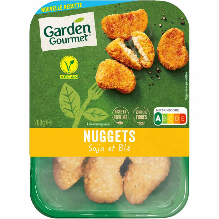 GARDEN GOURMET Nuggets de soja et blé