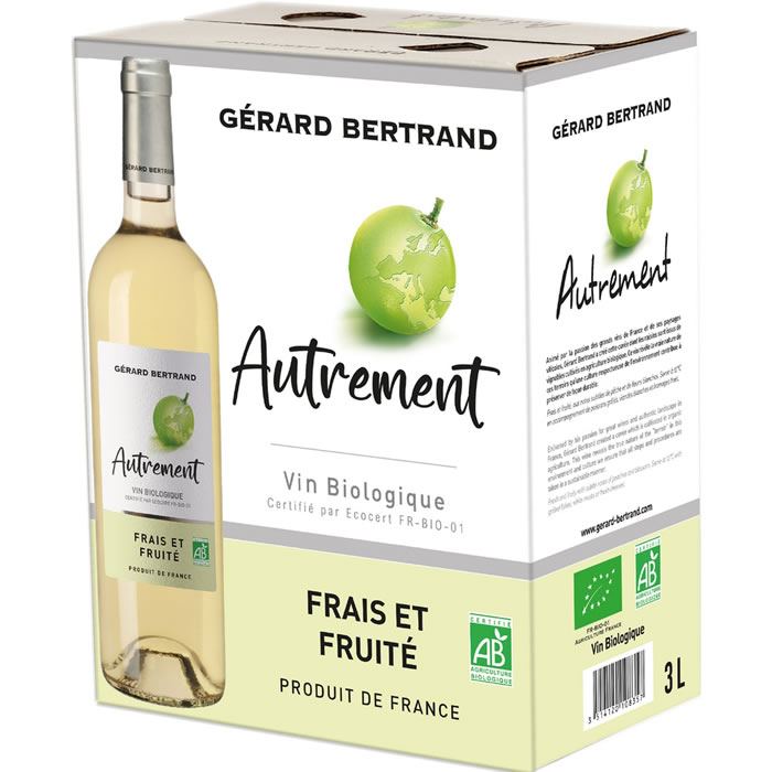 VIN DE FRANCE Gérard Bertrand - Autrement Vin blanc bio