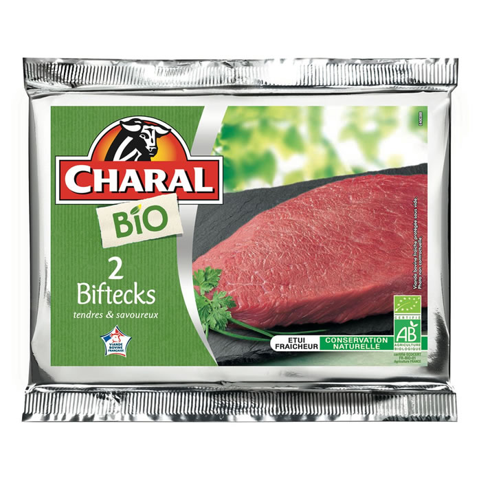 CHARAL Biftecks bio