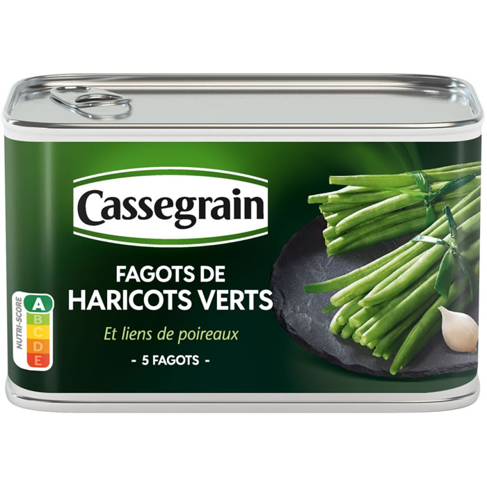 CASSEGRAIN Fagots d'haricots verts extra fins