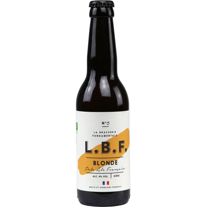 LBF Pale Ale Française Bière blonde bio