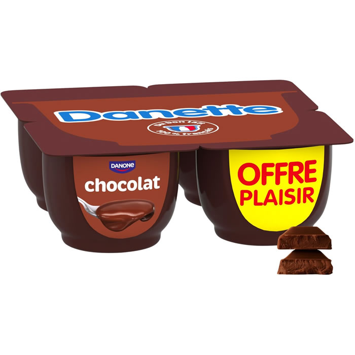 DANETTE Crème dessert au chocolat
