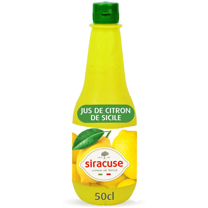 SIRACUSE Jus de citron de Sicile